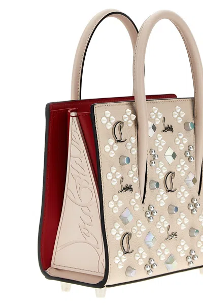 Shop Christian Louboutin Women 'paloma' Mini Handbag In Cream