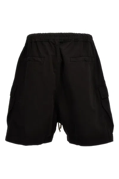 Shop Drkshdw Men 'cargobela' Bermuda Shorts In Black