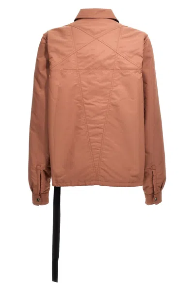 Shop Drkshdw Men 'zipfront' Jacket In Pink