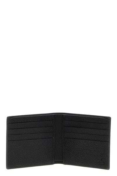 Shop Gucci Men Logo Wallet In Black
