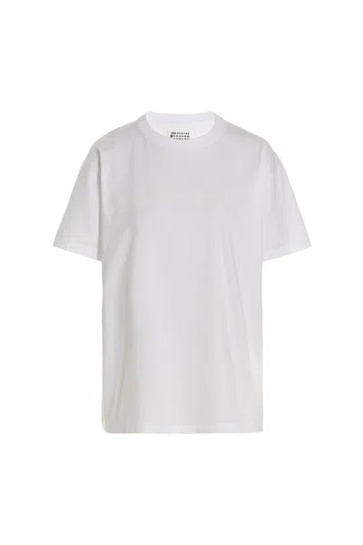 Maison Margiela Crew-neck Short-sleeve T-shirt In White