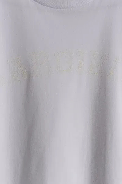 Maison Margiela Crew-neck Short-sleeve T-shirt In White