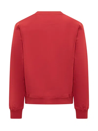 Shop Dolce & Gabbana Sweatshirt With Logo In Red