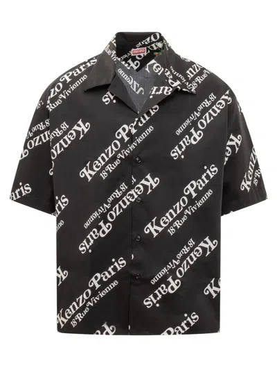 Shop Kenzo Boxy Shirt ' By Verdy' In Black