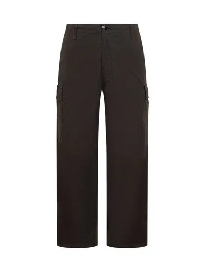 Shop Kenzo Workwear Cargo Pants In Black