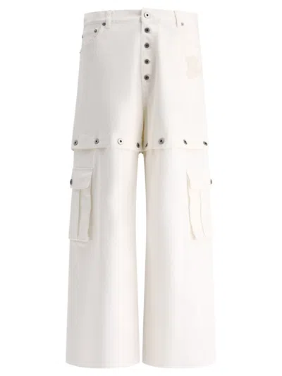 Shop Off-white Off White "90s Logo" Cargo Trousers