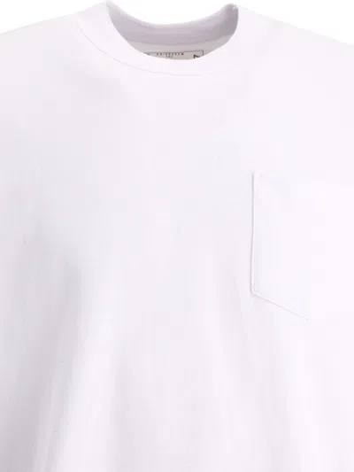 Shop Sacai T Shirt With Zippers Details