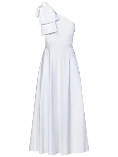 Shop Giambattista Valli Long Dress In Bianco