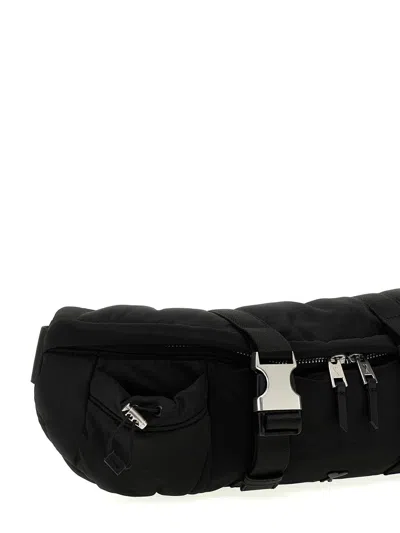 Shop Ami Alexandre Mattiussi Ami Paris 'ami De Coeur' Crossbody Bag In Black