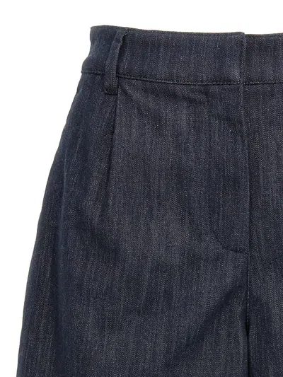 Shop Brunello Cucinelli 'sparkling' Shorts In Blue
