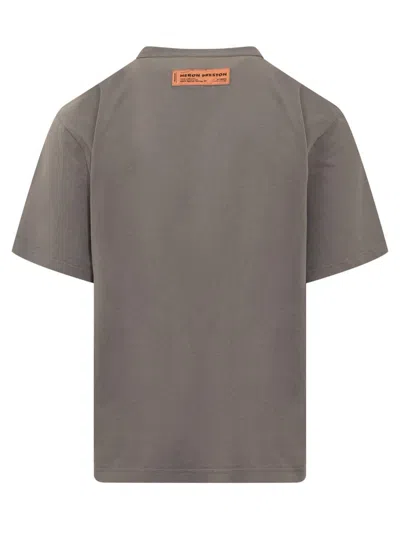 Shop Heron Preston Heron T-shirt In Grey