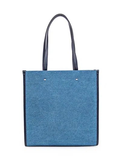 Shop Jimmy Choo Tote Bag M In Blue