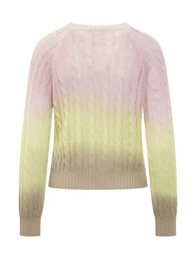 Shop Jucca Sweater Braids In Multicolor