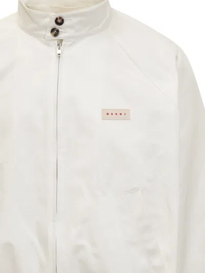 Shop Marni Jacket In White