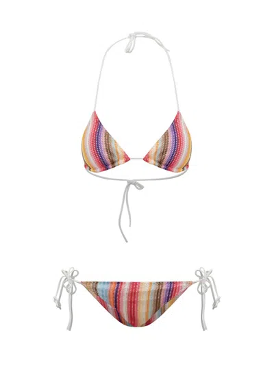 Shop Missoni Bikini Crochet Roigato. In Multicolor