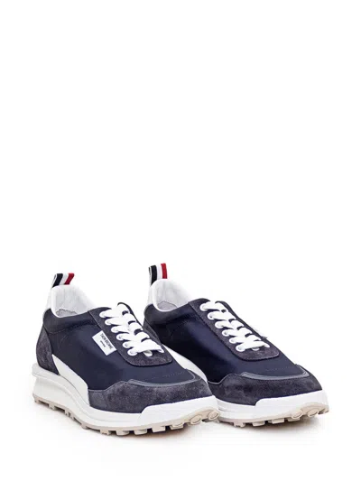 Shop Thom Browne Sneaker Alumni Trainer In Blue