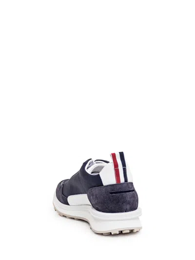 Shop Thom Browne Sneaker Alumni Trainer In Blue