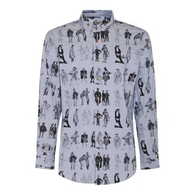 Shop Vivienne Westwood Shirts Blue