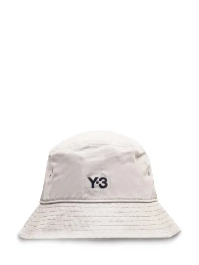 Shop Y-3 Hat With Logo In Beige