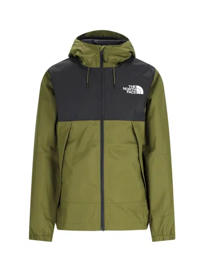 Shop The North Face 'new Mountain Q' Waterproof Jacket In Green