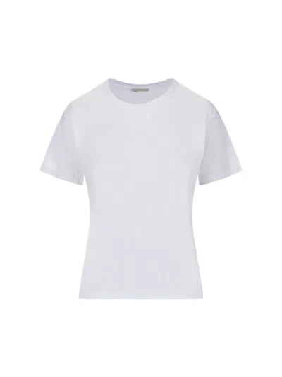 Shop Sibel Saral Cotton T-shirt In White