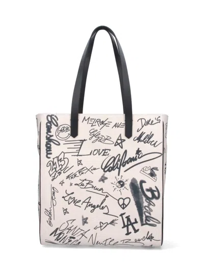 Shop Golden Goose Deluxe Brand - "california" Tote Bag In White