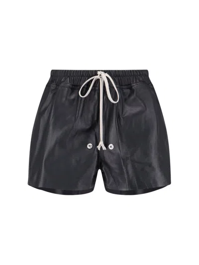 Shop Rick Owens 'lido Runway Gabe Boxers' Shorts In Black  