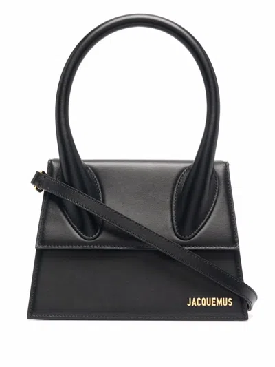 Jacquemus Small Handle And Removable Shoulder Strap In ブラック