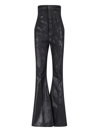 Shop Rick Owens 'lido Runway Dirt Bolan' Bootcut Jeans In Black  