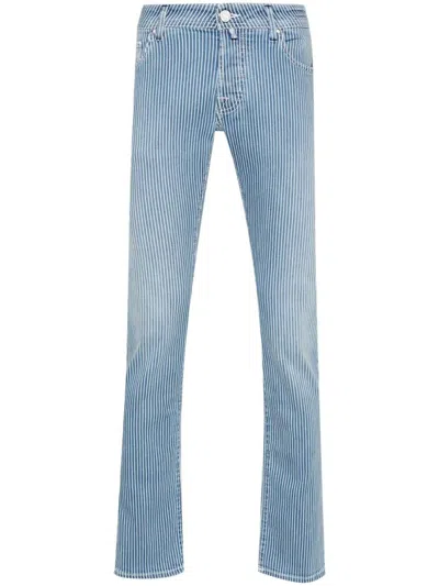 Shop Jacob Cohen `nick` 5-pocket Jeans In Blue