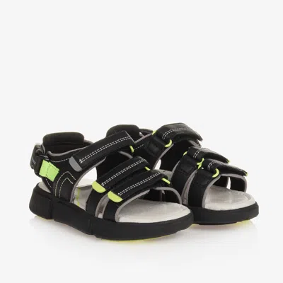 Shop Mayoral Boys Black Velcro Sandals