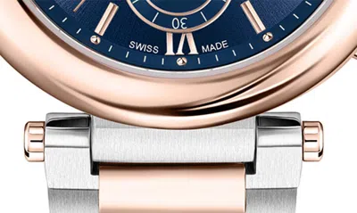 Ferragamo Legacy Chronograph Bracelet Watch, 40mm In Two Tone