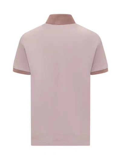 Shop Etro Rome Polo In Pink
