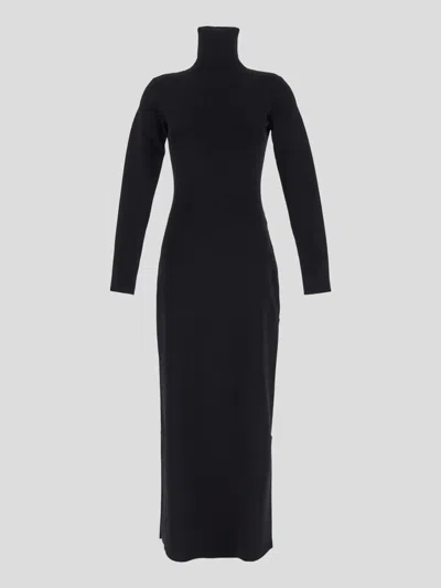 Shop Fabiana Filippi Dress In Black