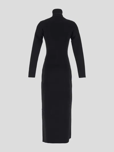 Shop Fabiana Filippi Dress In Black