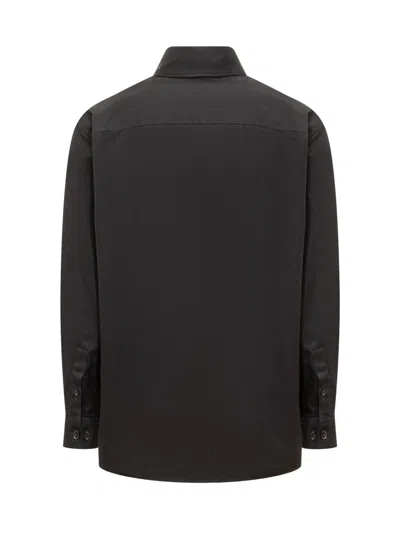 Shop Off-white Cotton Ow Shirt In Black