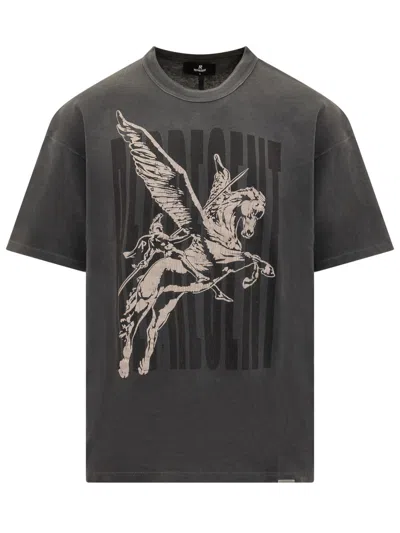 Shop Represent T-shirt Spirits Mascot In Grey