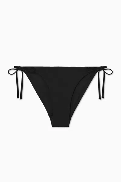 Shop Cos Tie-side Bikini Briefs In Black