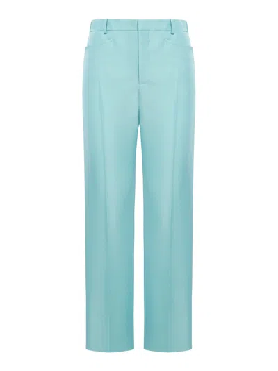 Shop Tom Ford Pants In Blue