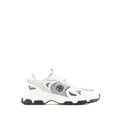 Shop Anine Bing Brody Sneakers - Leather - White