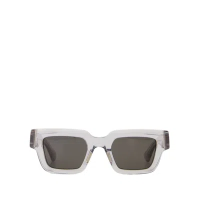 Shop Bottega Veneta Sunglasses - Acetate - Grey/crystal