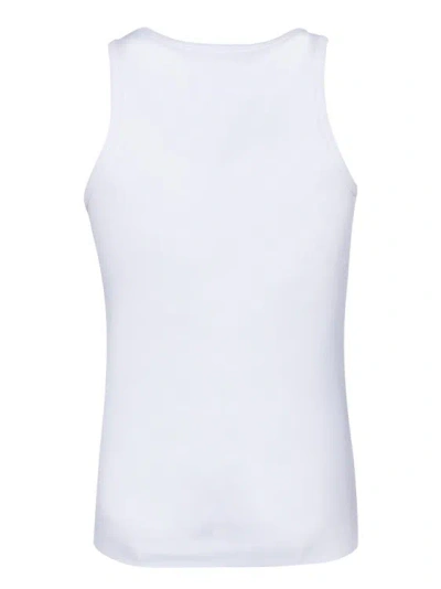 Shop Givenchy Cotton Tank Top In White