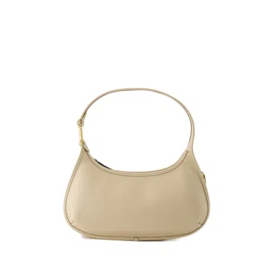 Shop Coach Eve Hobo Bag  - Leather - Ivory In Neutrals