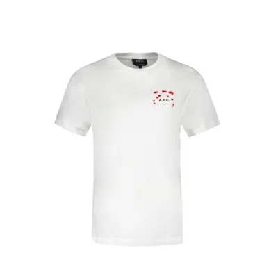Shop Apc Amo T Shirt - Cotton - White
