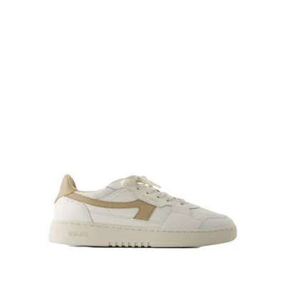 Shop Axel Arigato Dice A Sneakers - Leather - White/beige In Neutrals