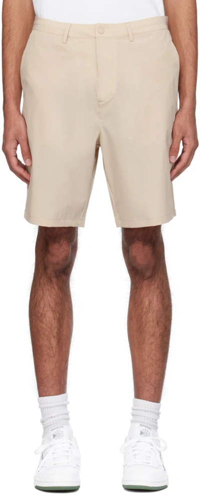 Shop Manors Golf Beige Course Shorts In Sand