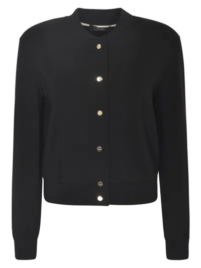 Shop 's Max Mara Buttoned Long In Black