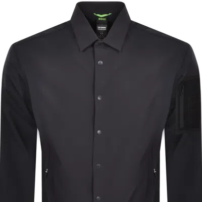 Boss Athleisure Boss B Expedit L Overshirt Grey In Grey