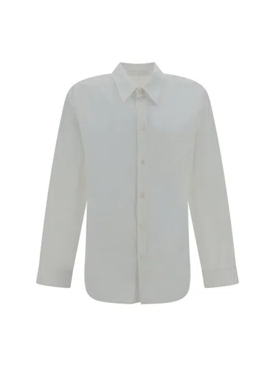 Shop Helmut Lang Classic Poplin Shirt In White