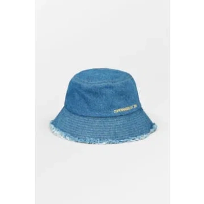 Shop Beck Sondergaard Denima Coronet Blue Bucket Hat